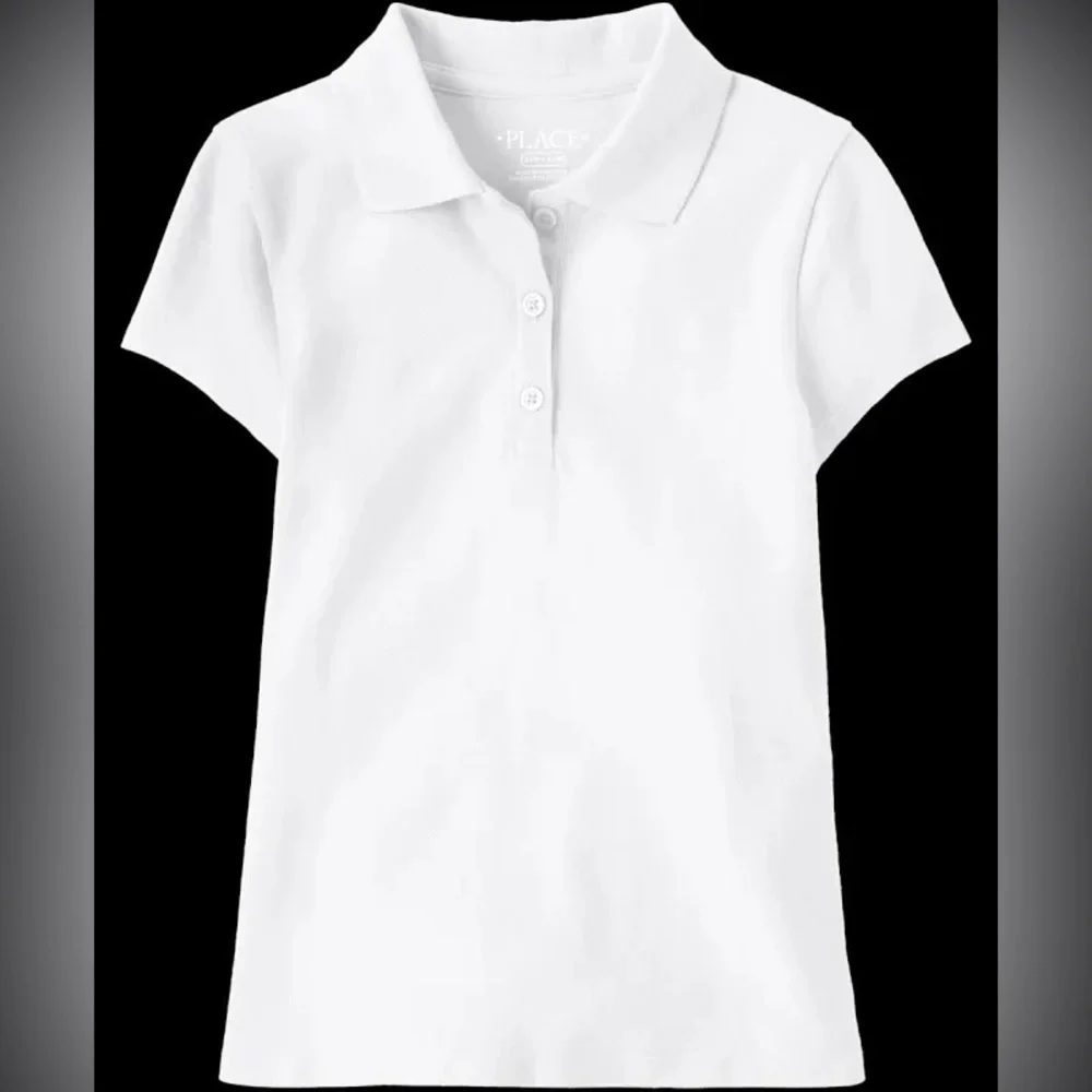Children's Place Girls' Uniform‎ Pique Polo xl plus